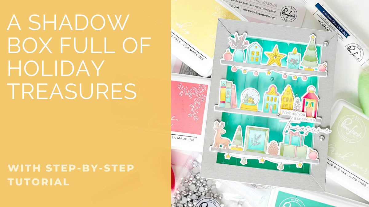 A Dimensional Christmas Shadow Box Card