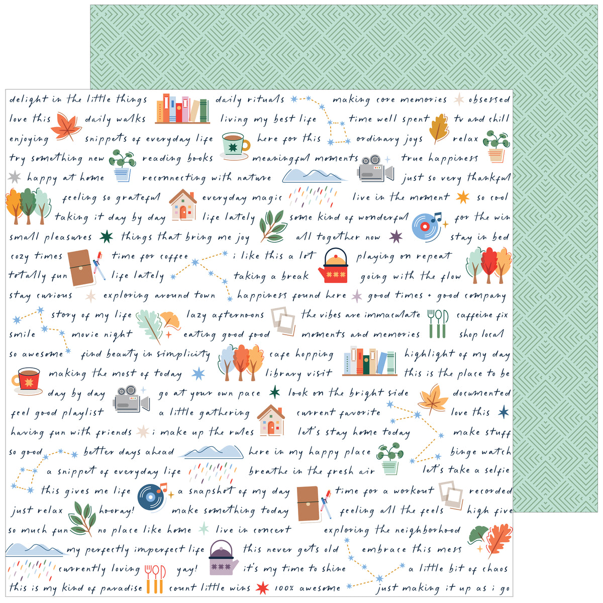 Ordinary Joys: 12x12 Paper Pack