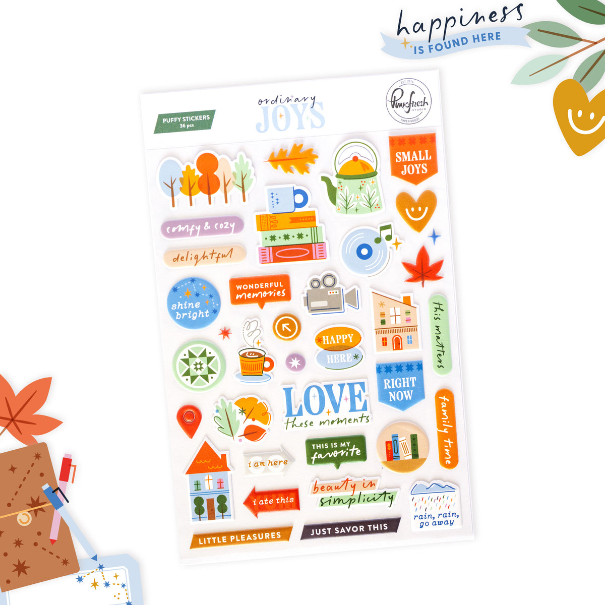 Ordinary Joys: Puffy Stickers