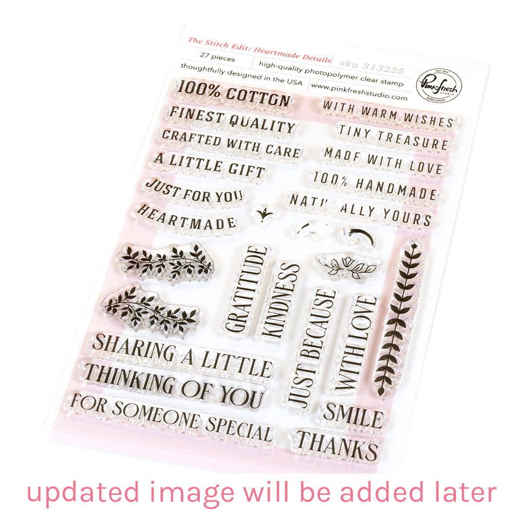 The Stitch Edit: Heartmade Details stamp