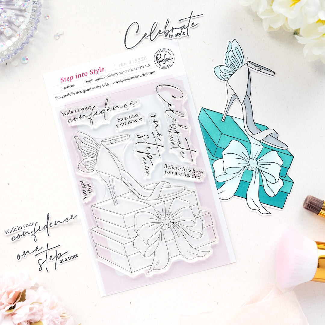 Step into Style stamp
