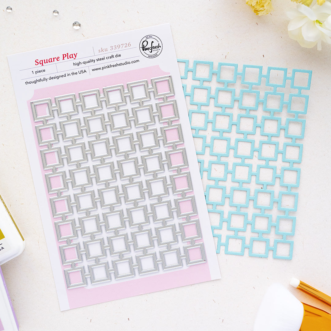 Square Play coverplate die