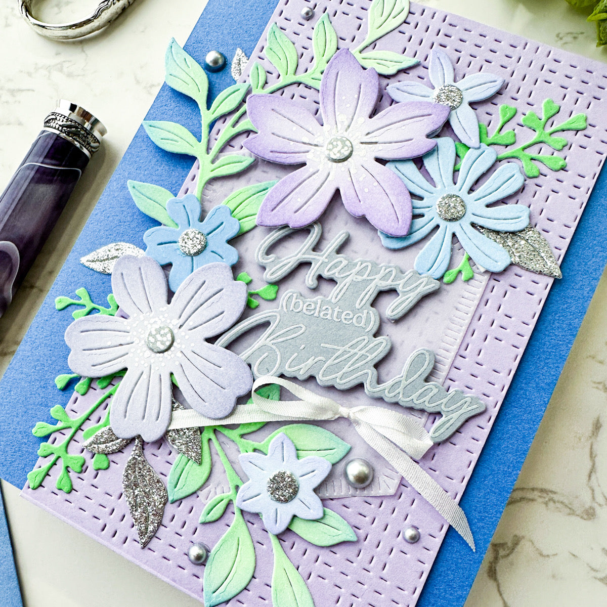 Fresh Florals stencil