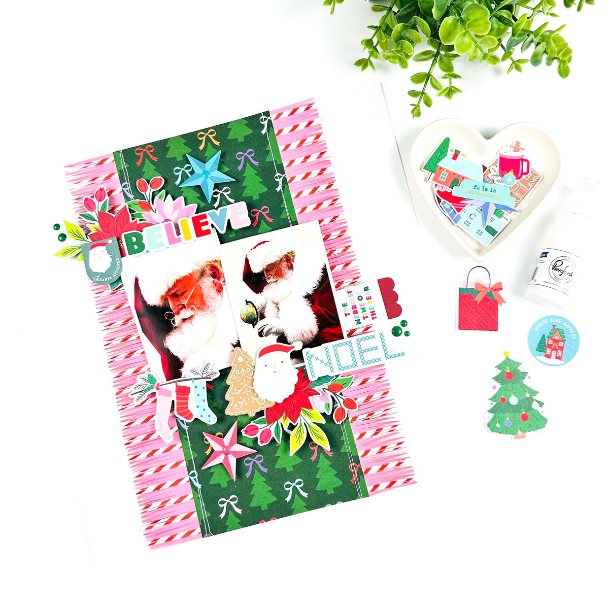 Very Merry Christmas: Enamel Shapes