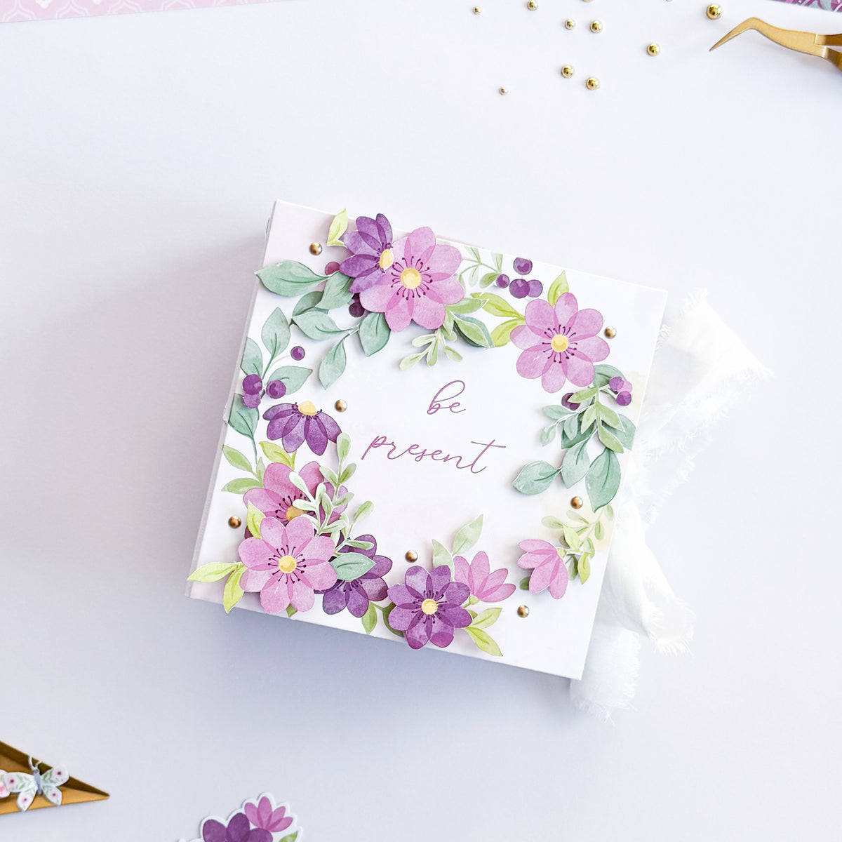 Crafted Moments: Metallic Enamel Dots