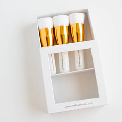 1” blending brushes