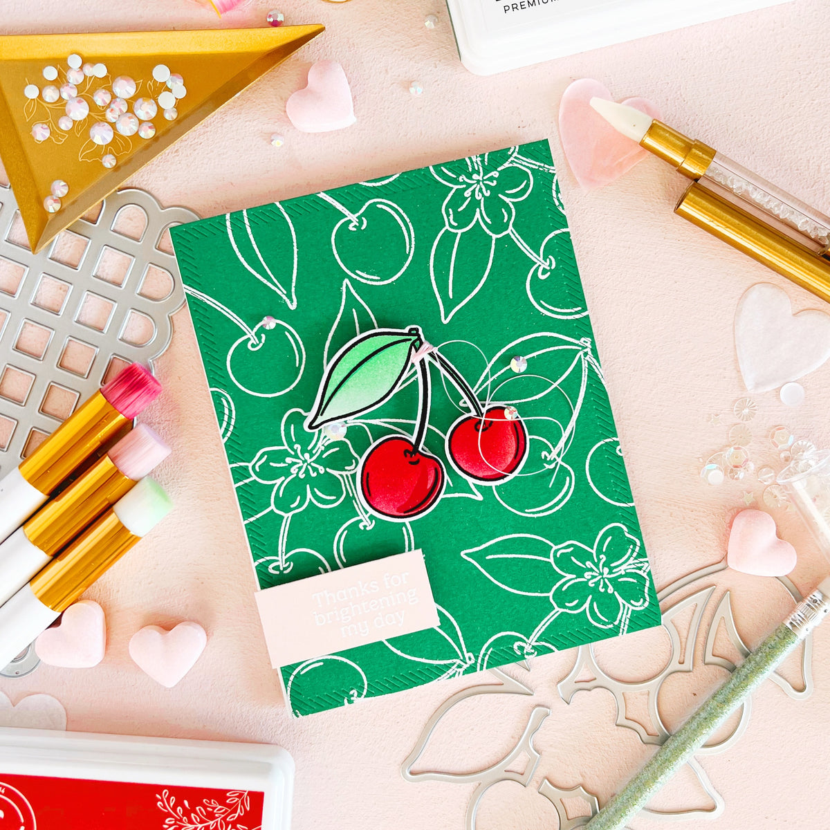 Cherry Bliss stamp