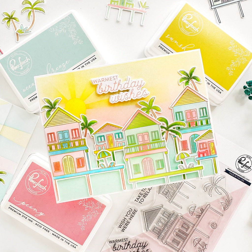Coastal Paradise stencil