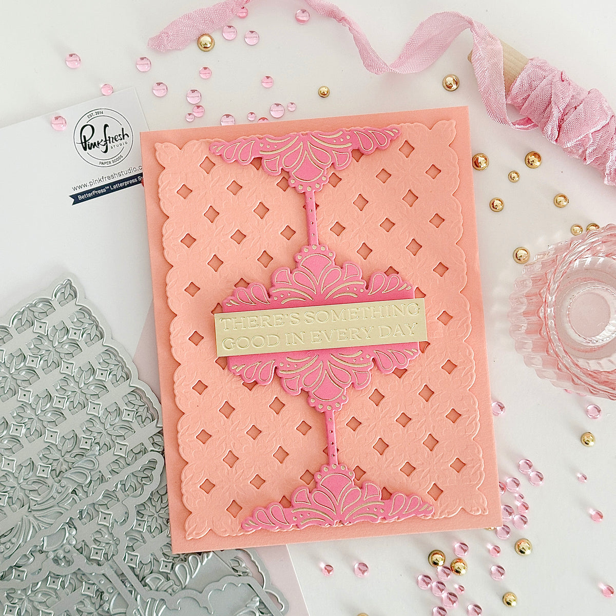 Deco Sentiment Backdrop press plate