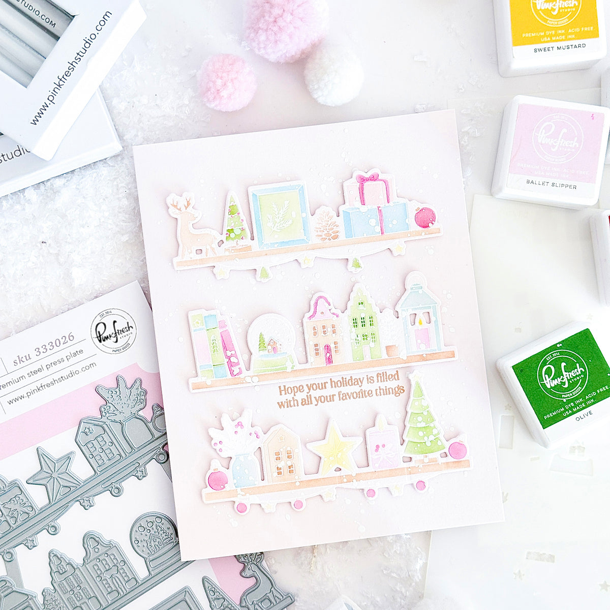 Holiday Treasures press plate