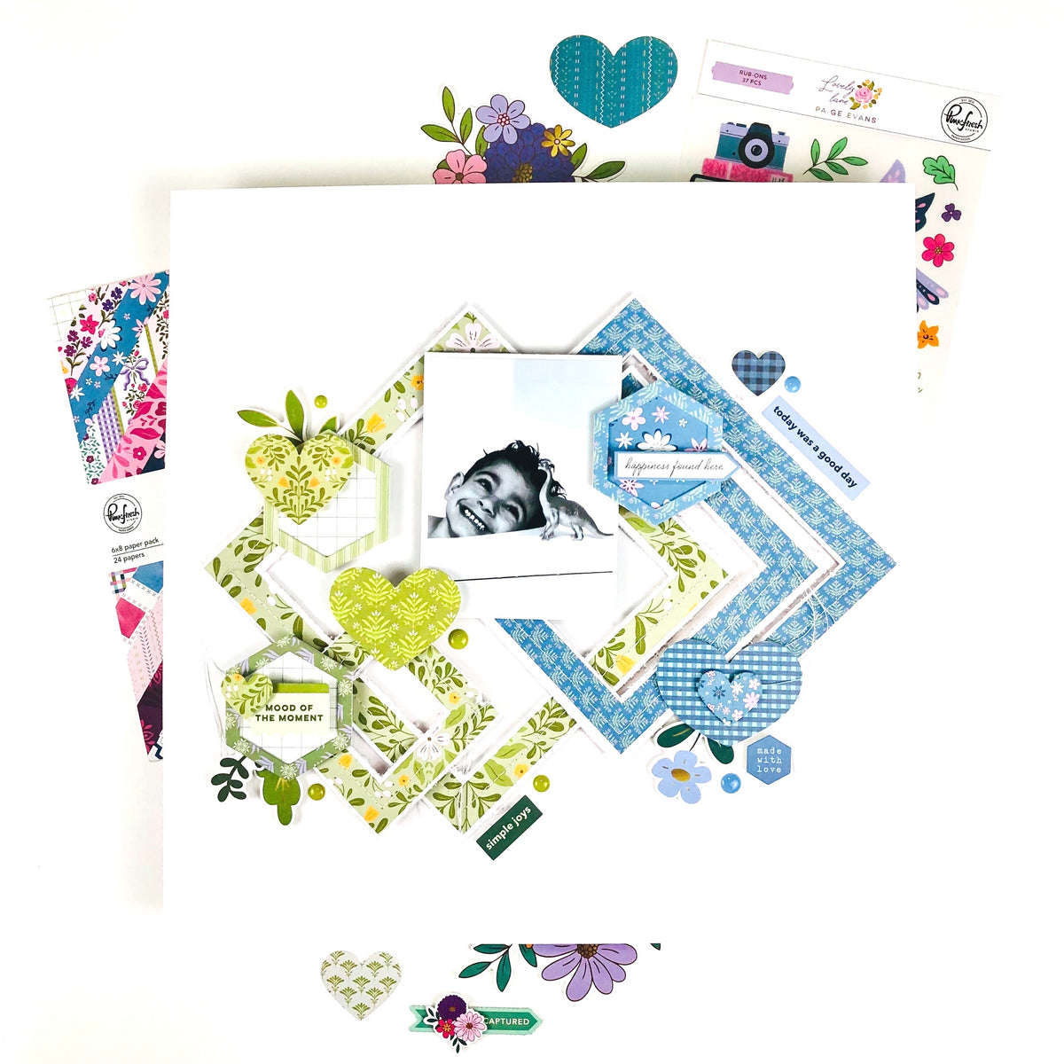Lovely Lane: Cardstock Stickers