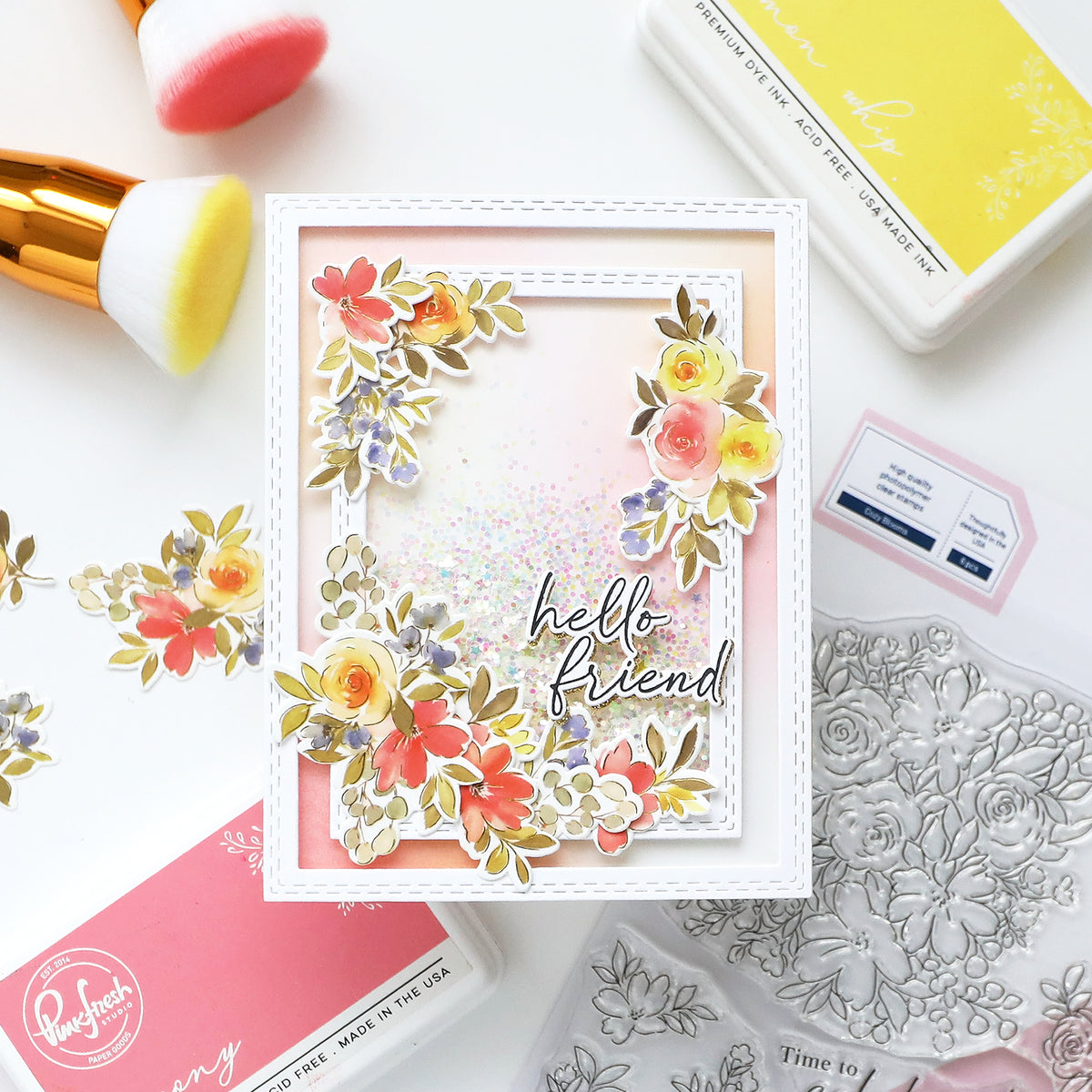 Essentials: Double Stitched Rectangles die