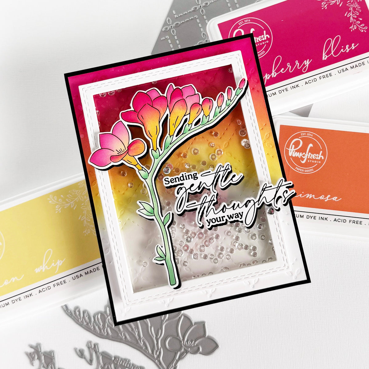 Essentials: Double Stitched Rectangles die