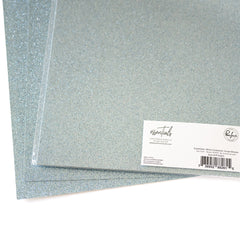 Essentials Glitter Cardstock: Ocean Breeze