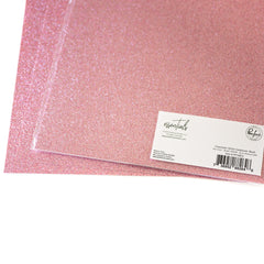 Essentials Glitter Cardstock: Blush