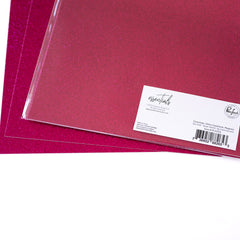 Essentials Glitter Cardstock: Magenta