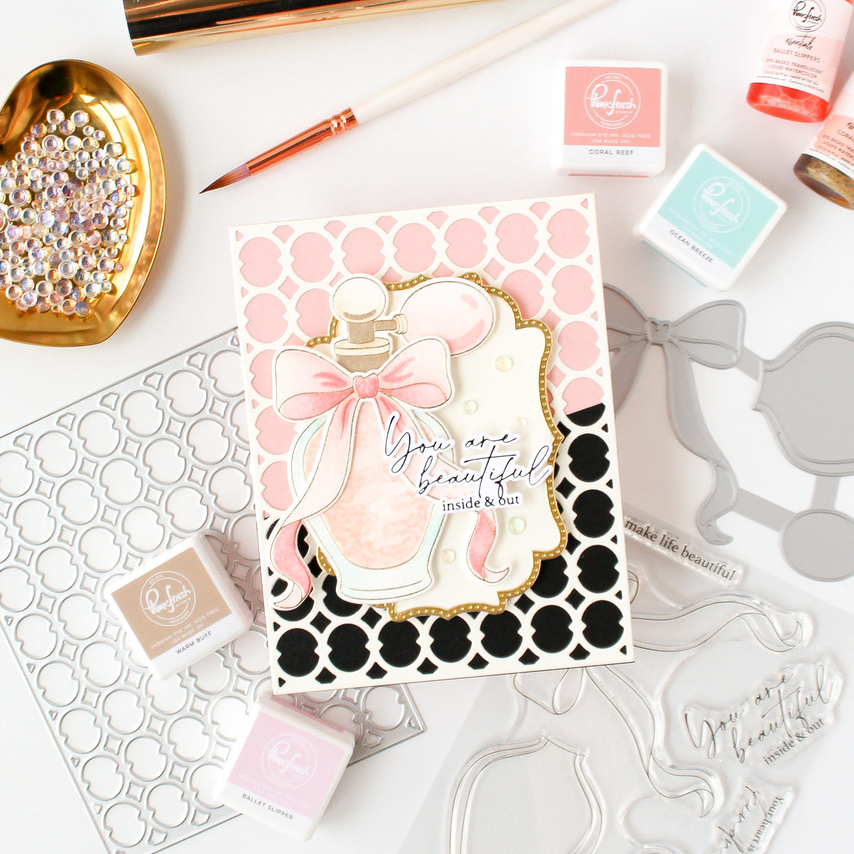 Elegant Essence press plate