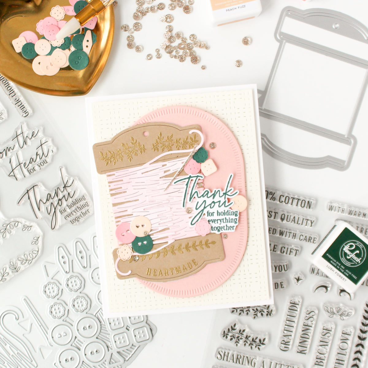 The Stitch Edit: Large Spool stencil