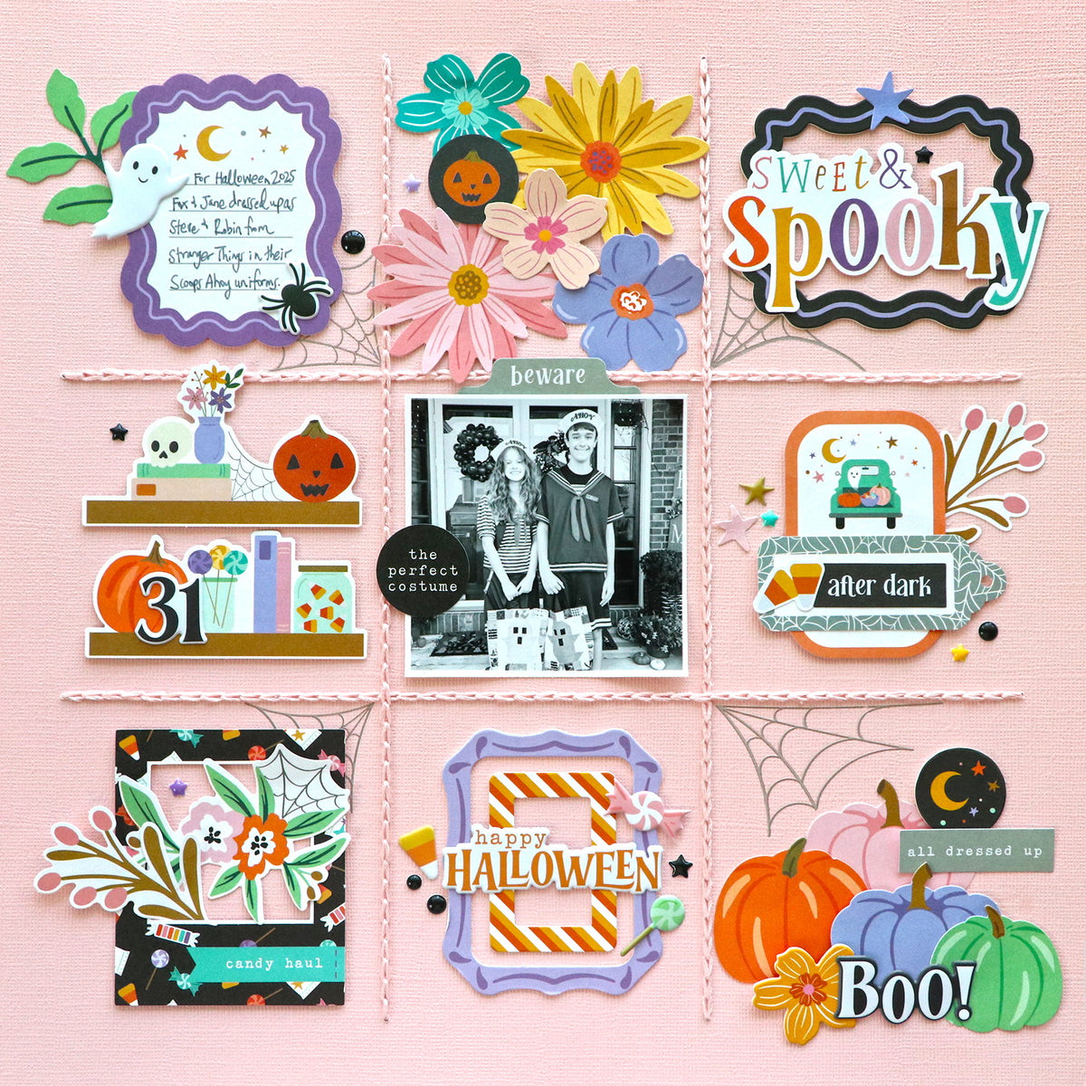 BooVille: Cardstock Stickers