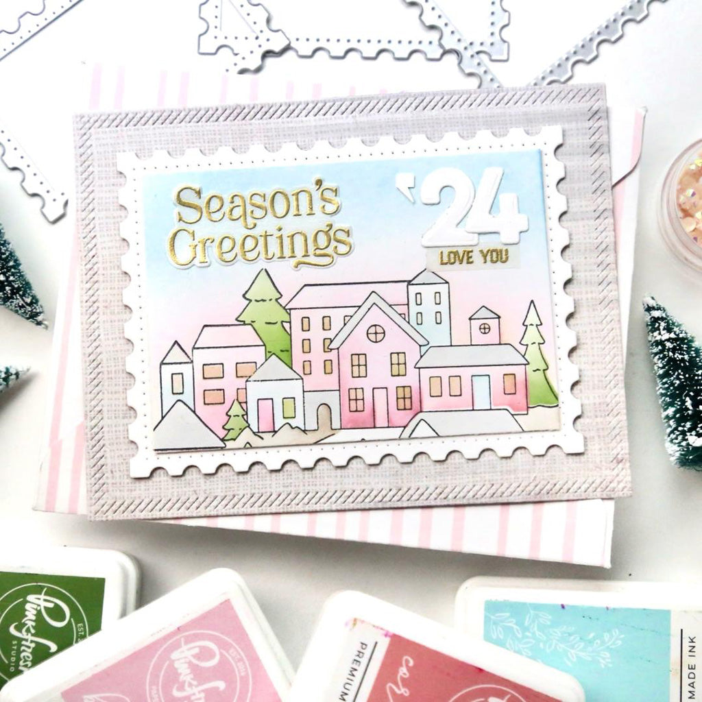 Essentials: Nested Rectangles Postage Edge