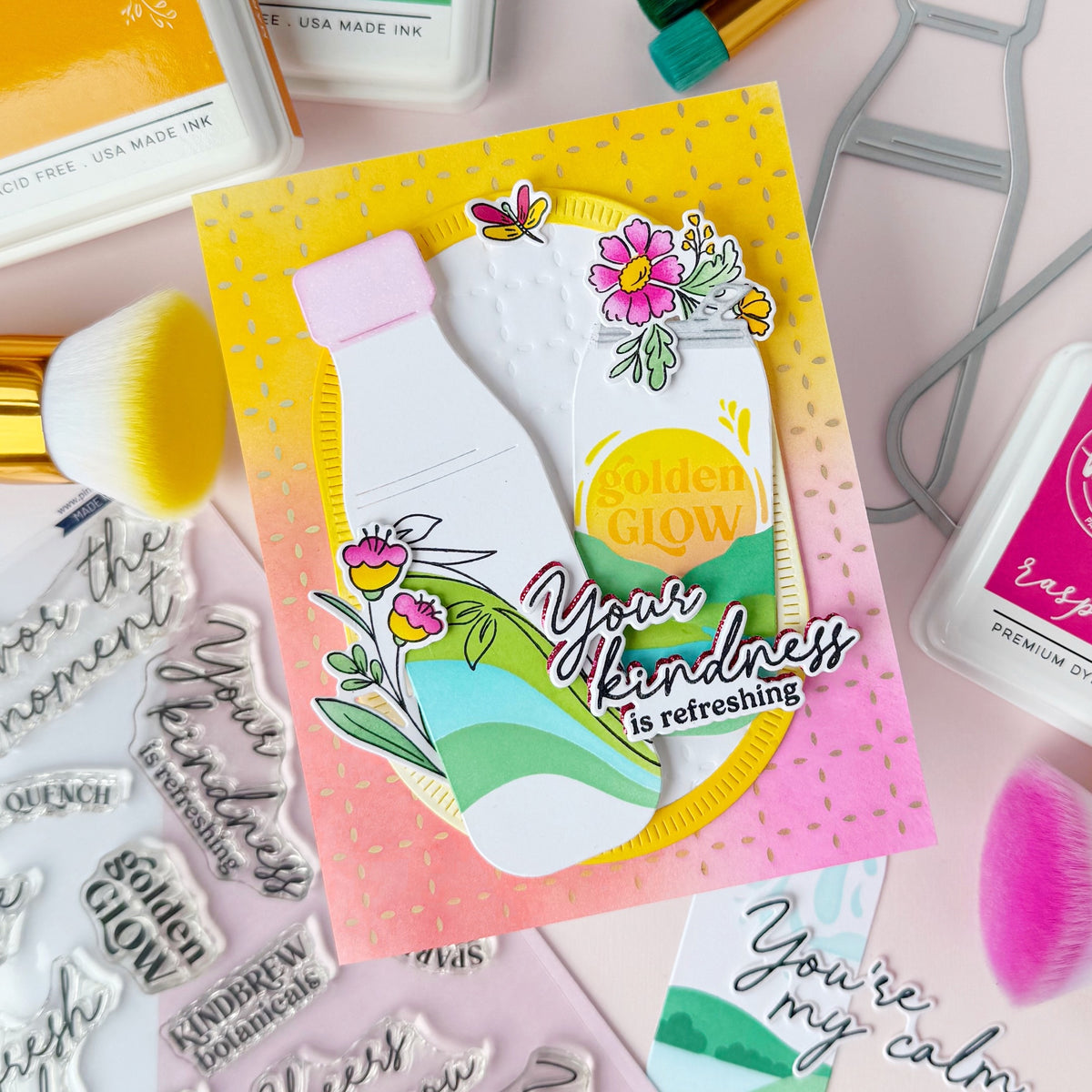 Sippable Scenes stamp