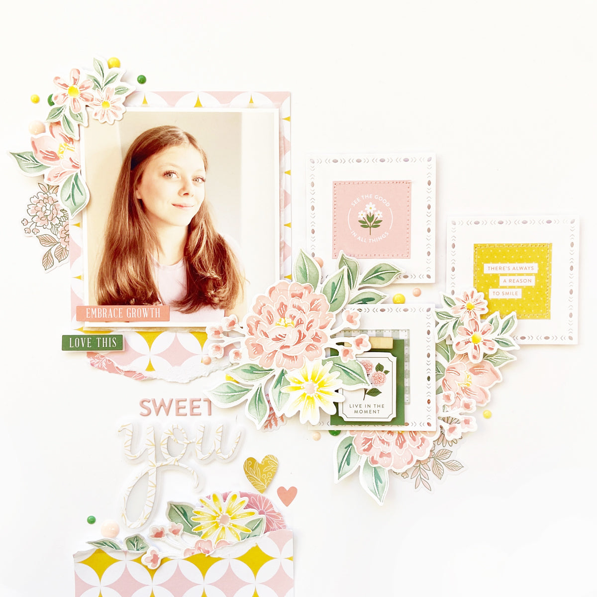 Dreamy Florals stamp