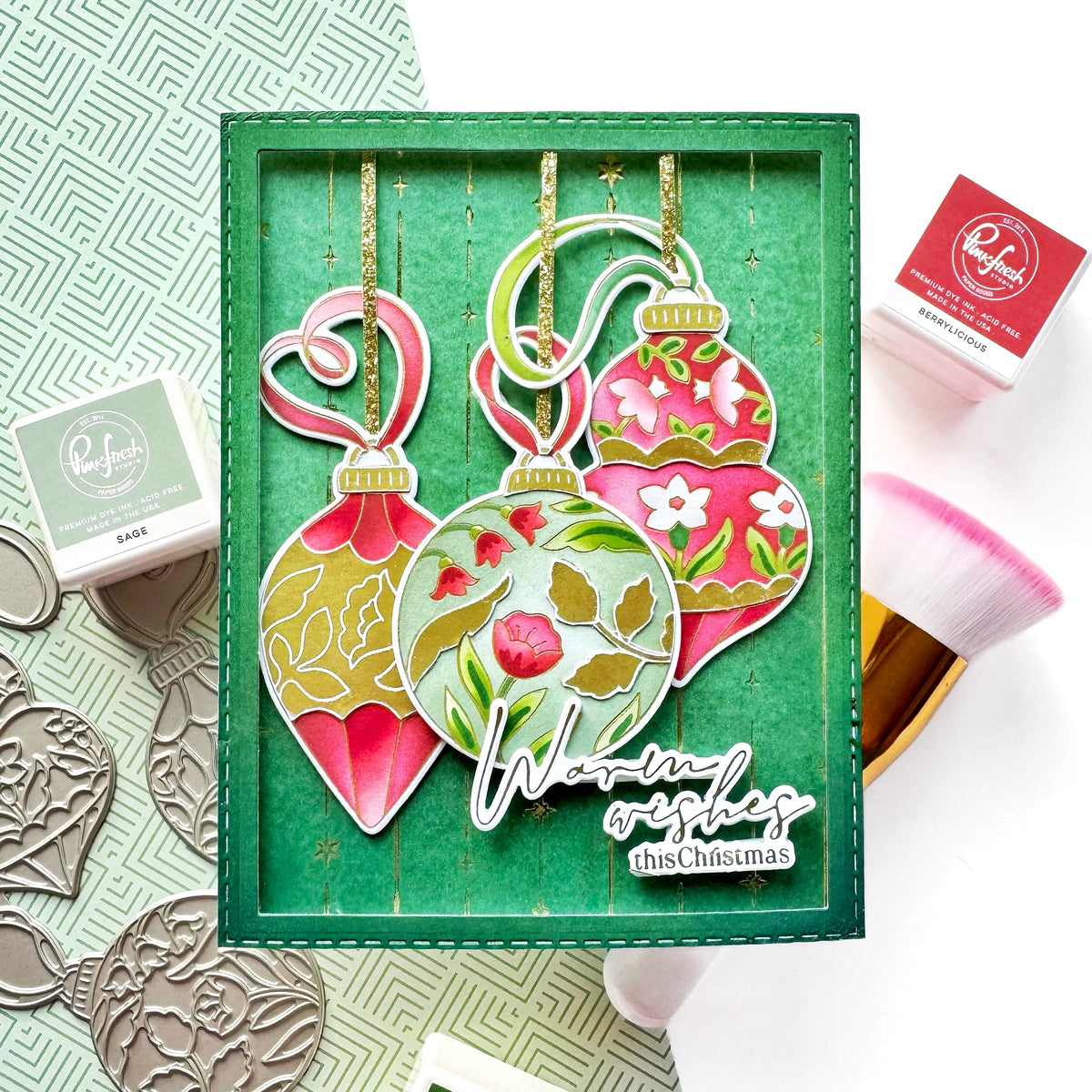 Ornamental Beauty press plate