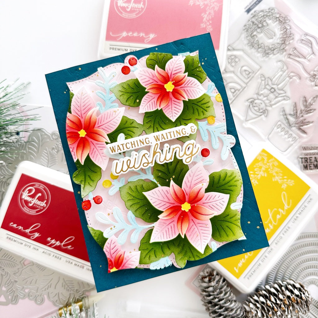 Whispers of Poinsettia die