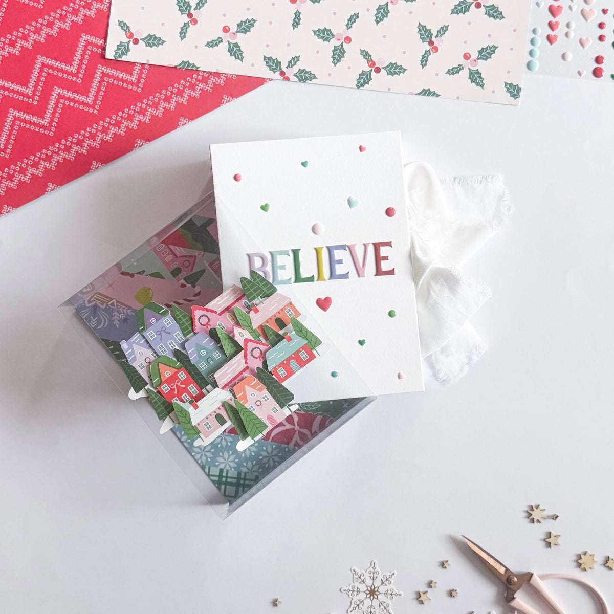 Very Merry Christmas: Puffy Alpha Stickers