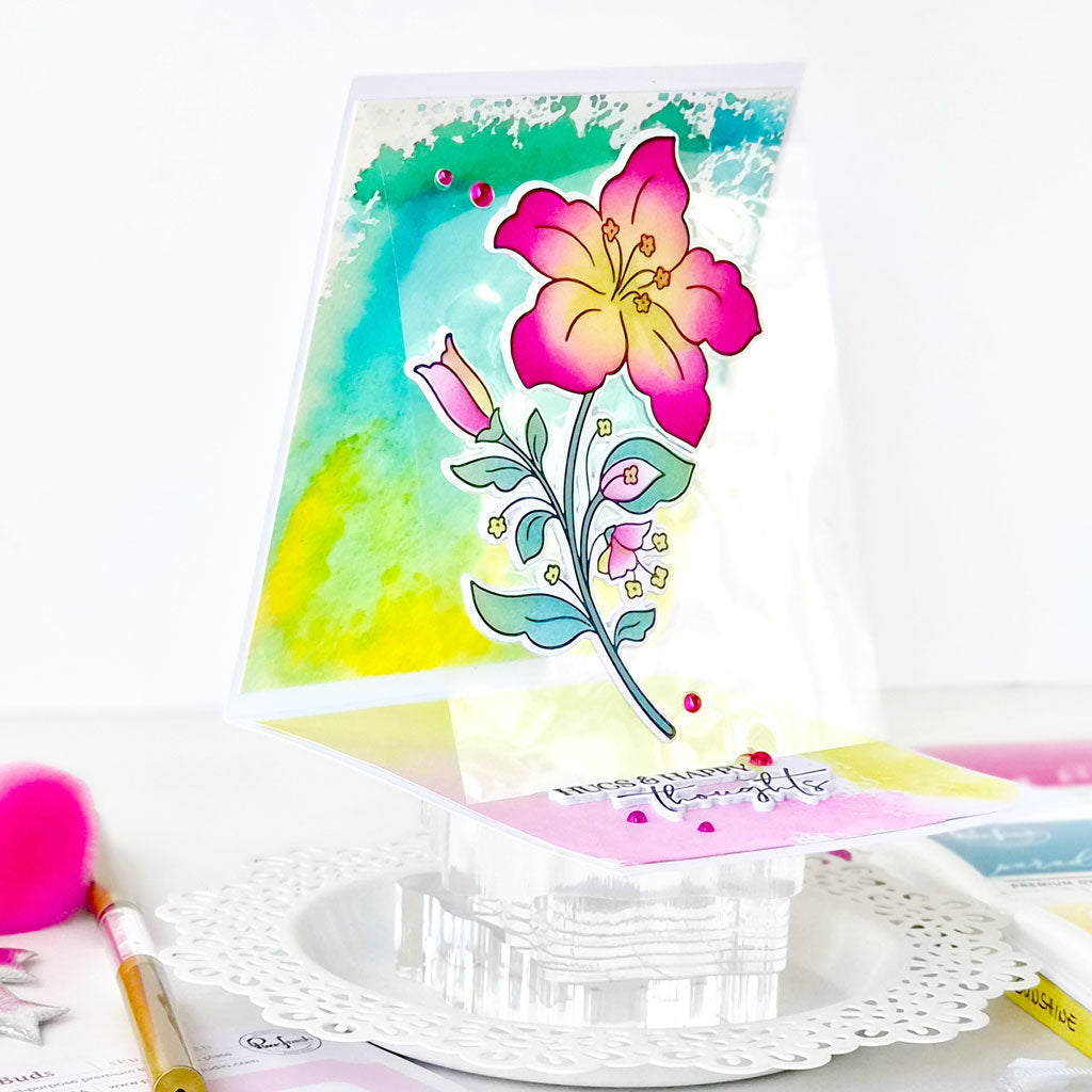 Bloom & Buds stencil