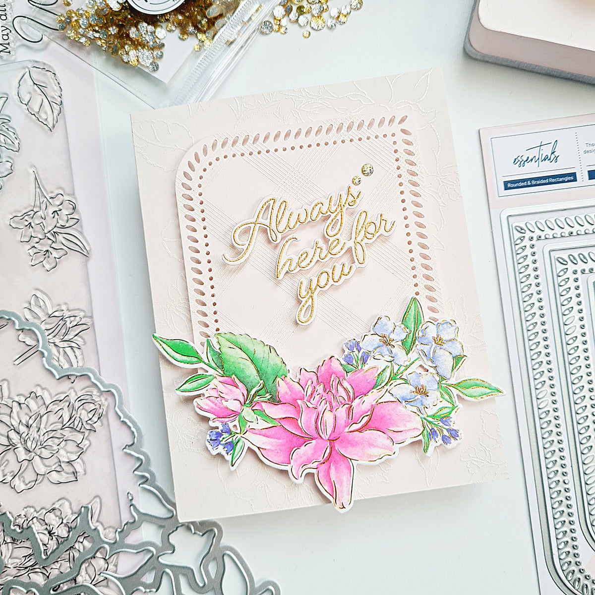 Essentials: Rounded & Braided Rectangle die