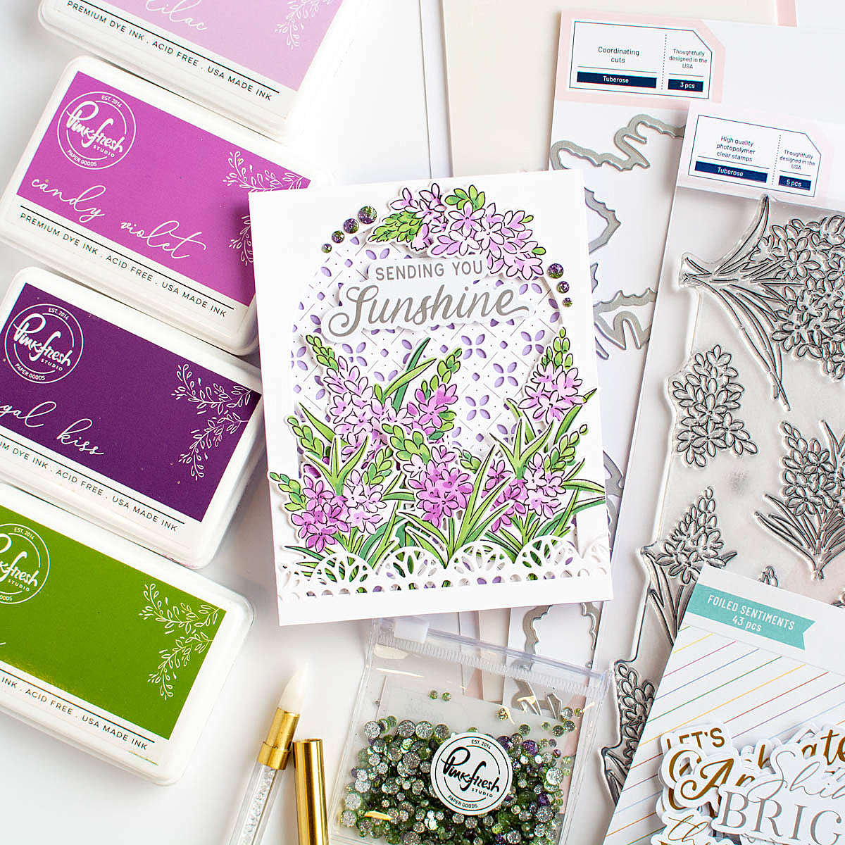 Tuberose stamp