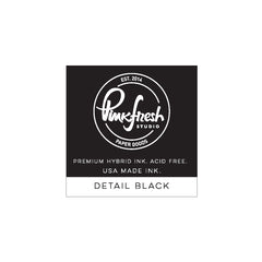 Premium Hybrid ink cube : Detail Black
