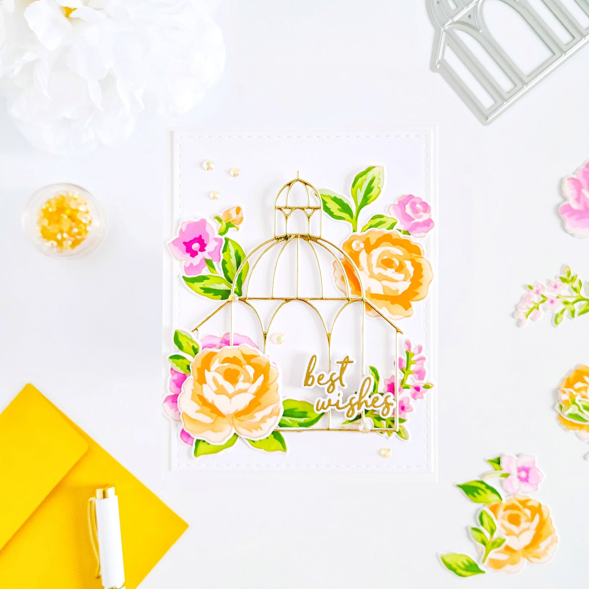 Grant Yourself Grace layering stencil