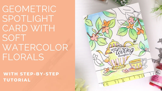 Geometric Spotlighting in Soft Watercolor | TaeEun Yoo