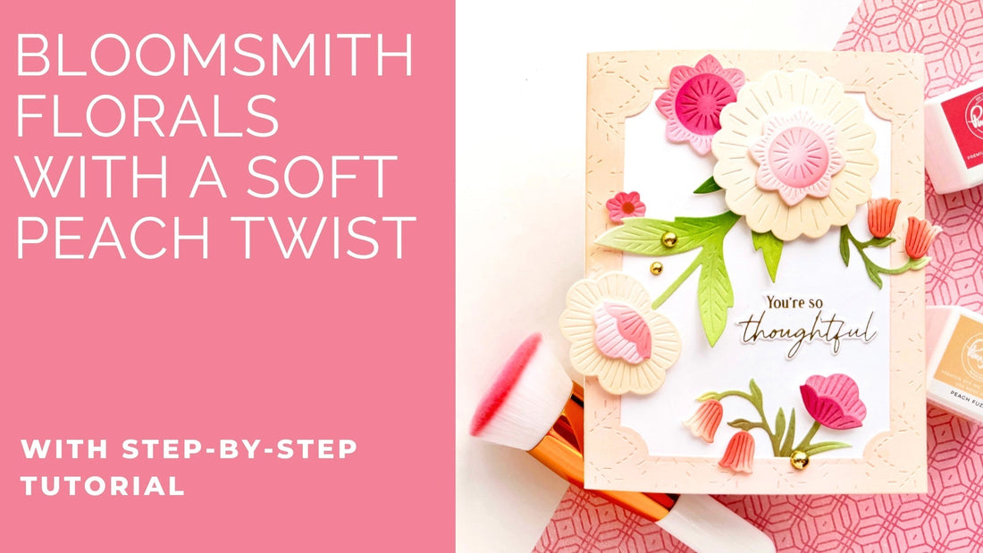 Bloomsmith Florals with a Soft Peach Twist | Stephanie Guse