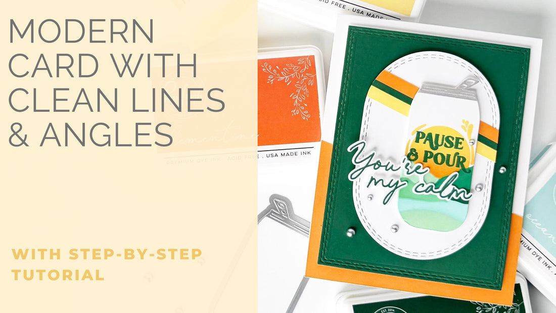 The Secret to Clean, Simple Cards with Bold Graphic Style | Jody Morrow