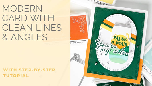 The Secret to Clean, Simple Cards with Bold Graphic Style | Jody Morrow
