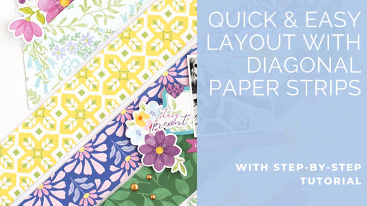 A Balanced Design with Diagonal Strips & Florals | Eva Pizarro