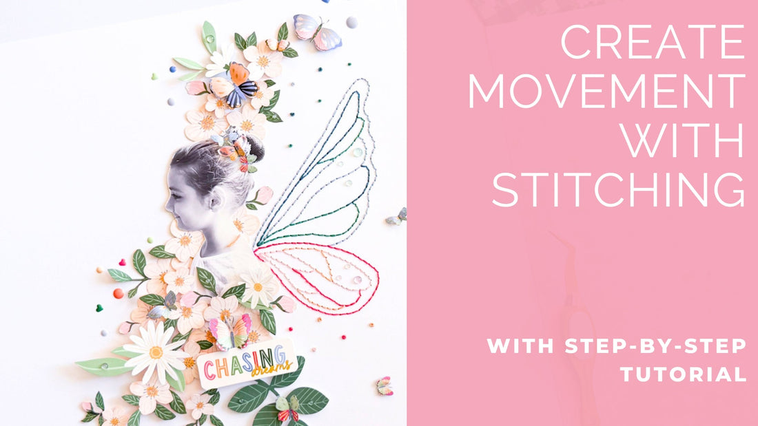 Stitching, Butterflies & Florals with Fresh Start | Camino García