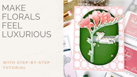 Elegant Floral Card Inspired by a Creative Friend | Jody Morrow
