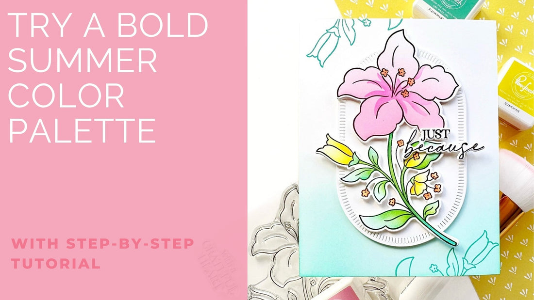 Shades of Summer: Bloom & Buds Card | Stephanie Guse