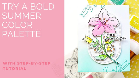 Shades of Summer: Bloom & Buds Card | Stephanie Guse
