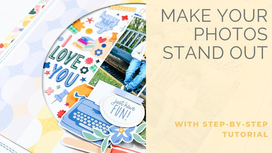 Circle Designs for Eye-Catching Scrapbook Layouts | Karlla Dauer