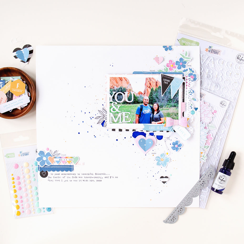 You & Me: My Favorite Story layout