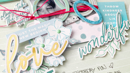 BIRTHDAY FUN LAYOUT I KERSTIN SCHEIDLER
