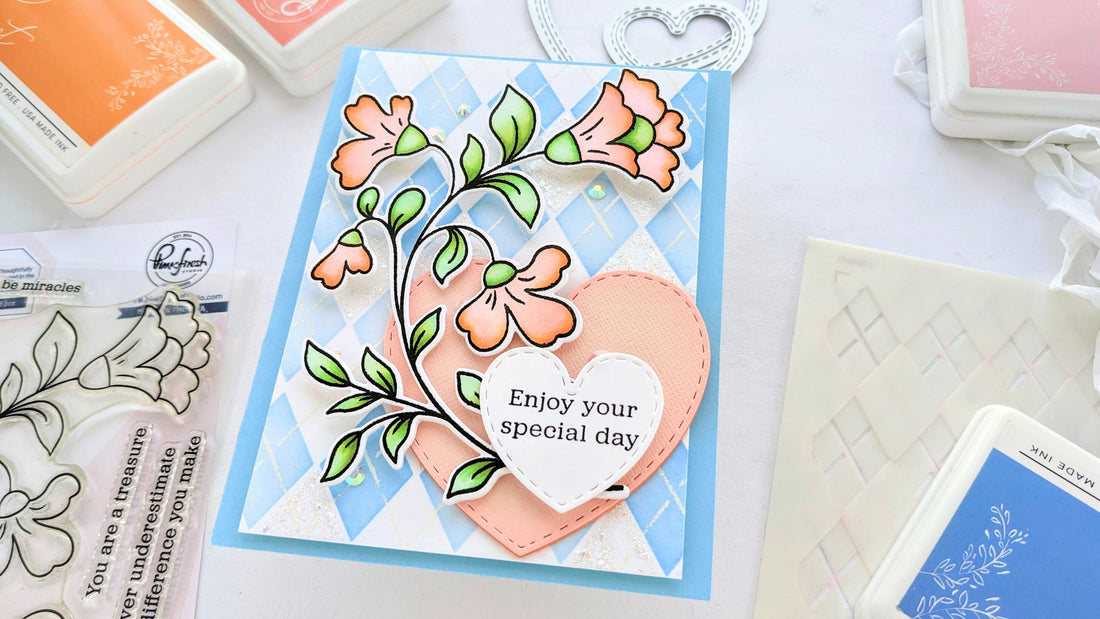 Special Folk Floral Stem | Anne Fiene