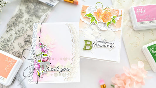 Layered Die-Cuts for an Artsy Card | Anne Fiene