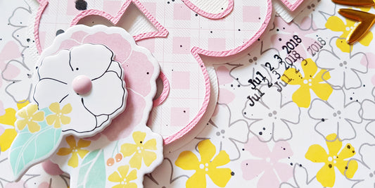Simple and Sweet layout inspirations | Zsoka Marko