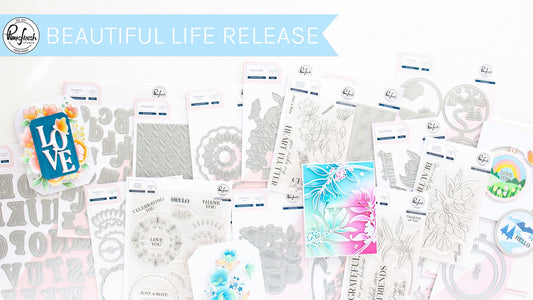 Shop "Beautiful Life" Release | Stamp, Die, Stencil, & Press Plate